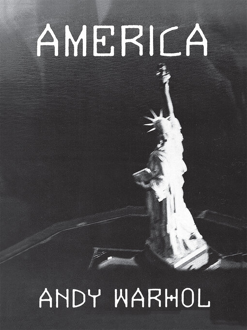 Title details for America by Andy Warhol - Wait list